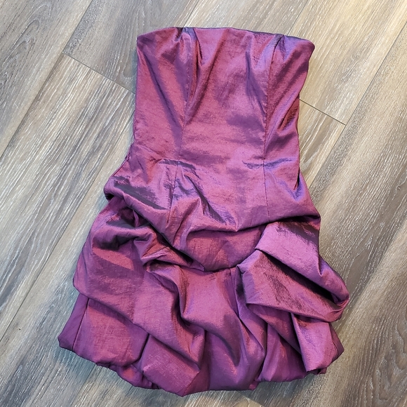 90s Purple Halter Maxi Slip Dress with Rhinestones Along Front Neck By Jessica Mcclintock main image 0